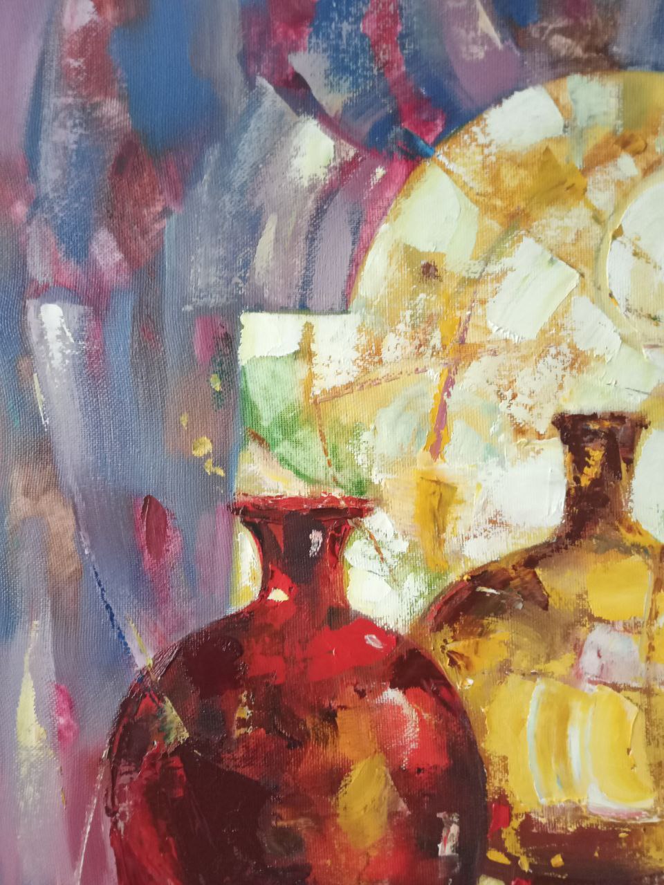 Oil painting glass jugs Anatoly Borisovich Tarabanov