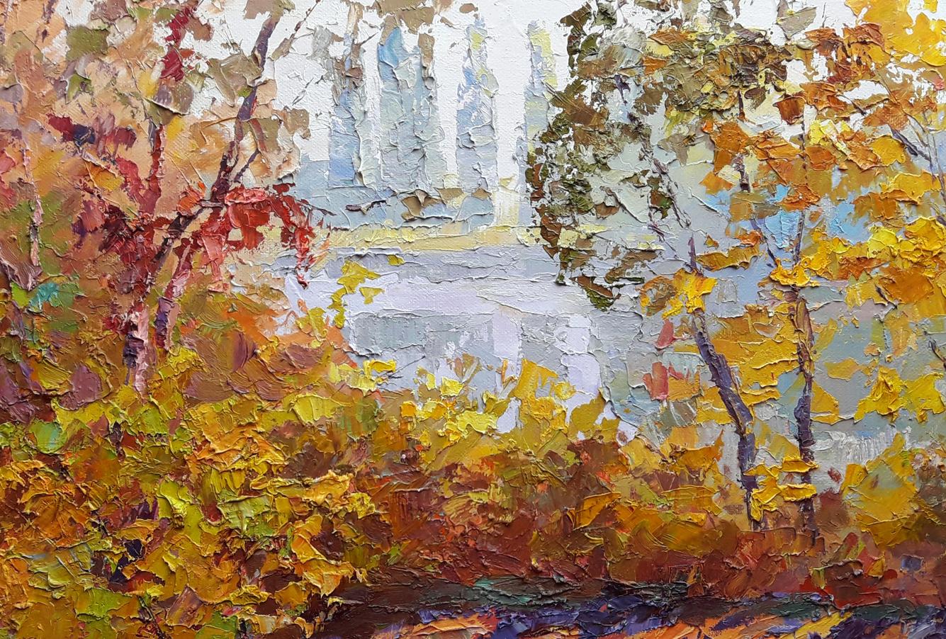 Oil painting Autumn gilding Serdyuk Boris Petrovich №SERB 363