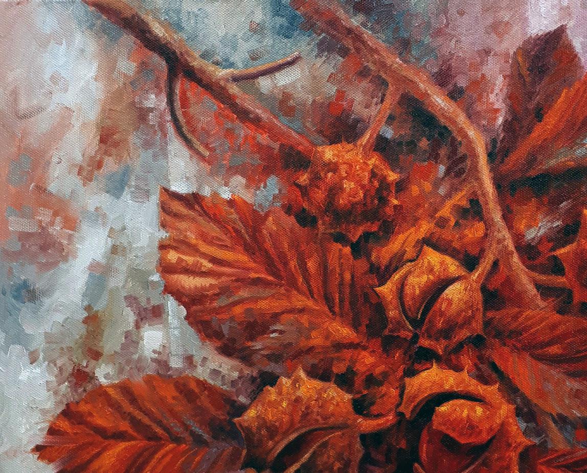 Chestnut oil painting Serhiy Voichenko