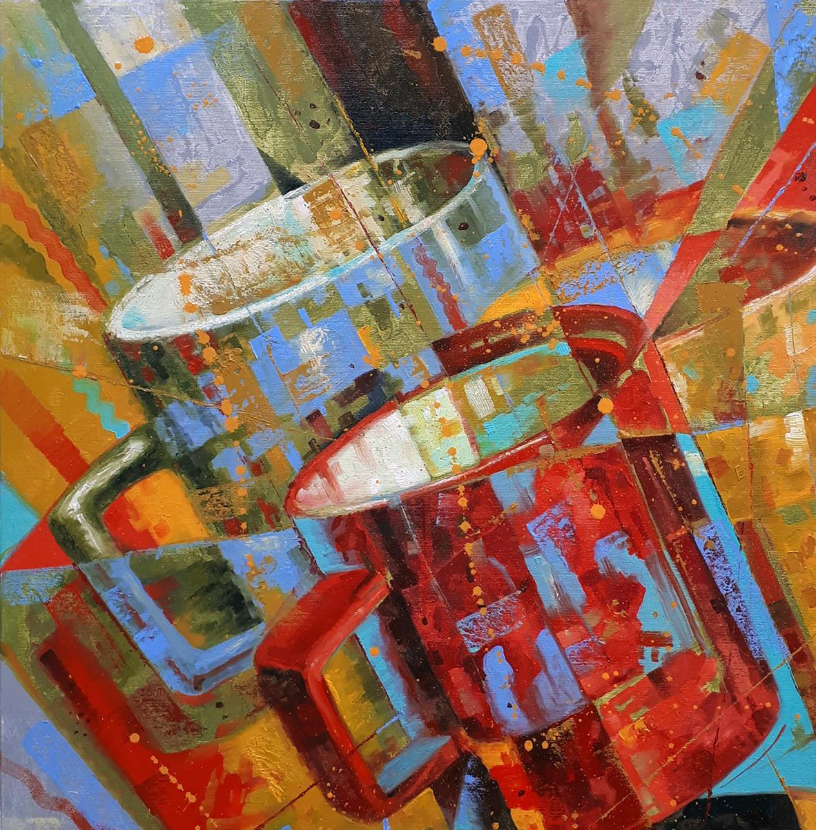 Abstract paintings still life  