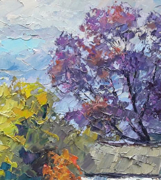 Oil painting Autumn worries Serdyuk Boris Petrovich №SERB 717