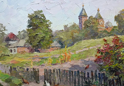 Oil painting Autumn landscape Serdyuk Boris Petrovich №SERB 275
