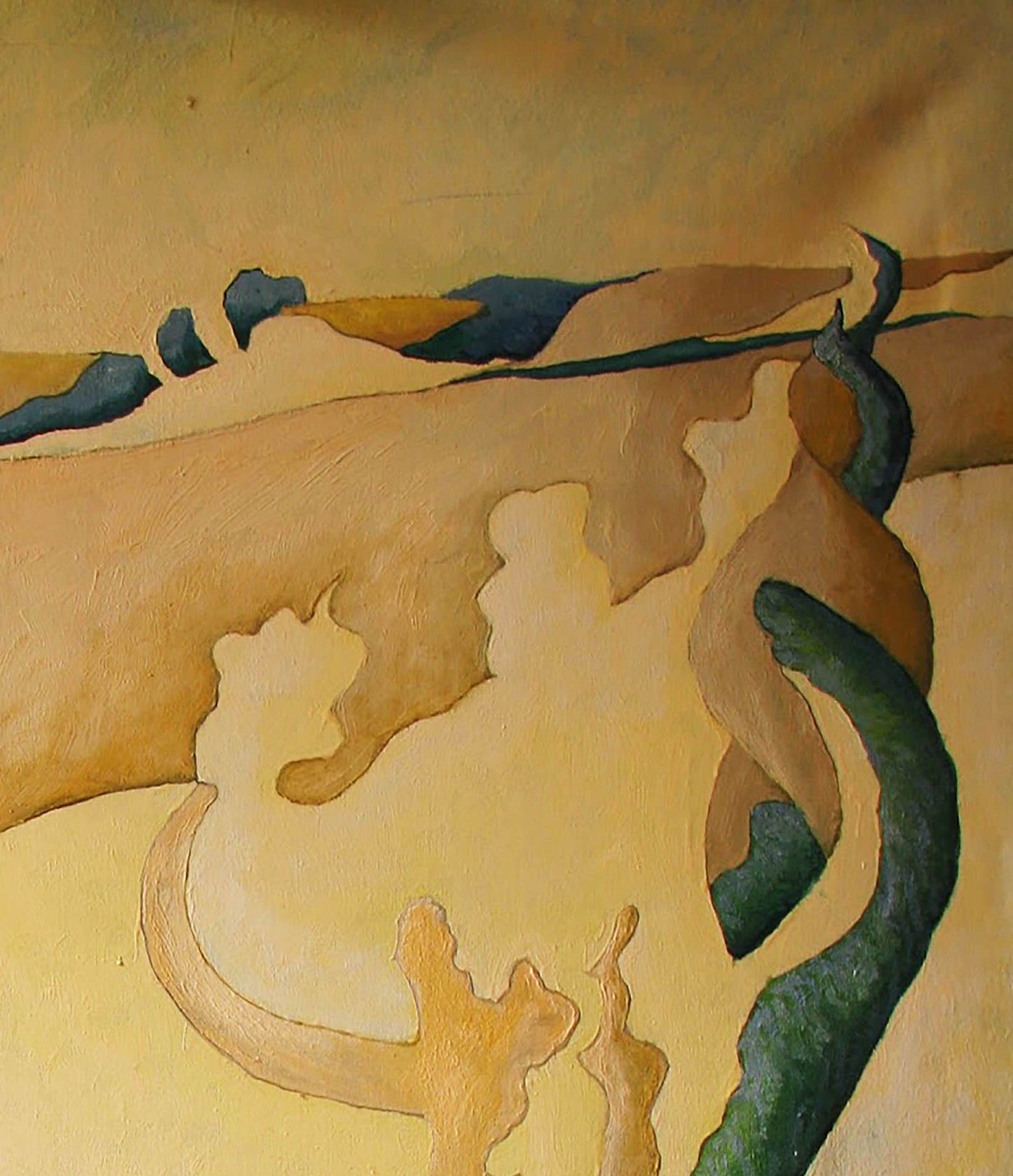 Abstract oil painting Horizon Varvarov Anatoly Viktorovich