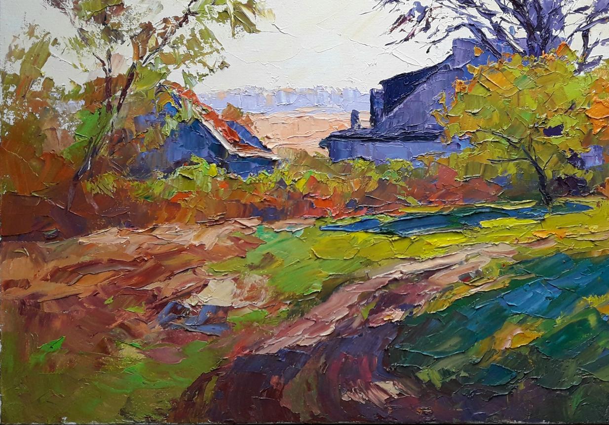 Oil painting Autumn colors Serdyuk Boris Petrovich №SERB 357