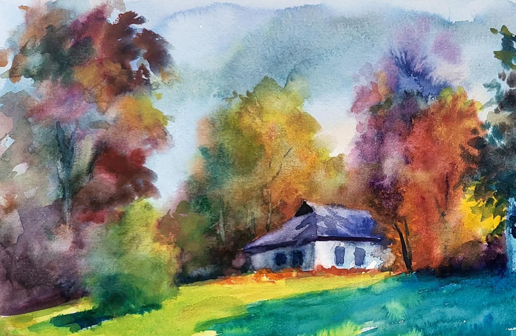 Watercolor painting