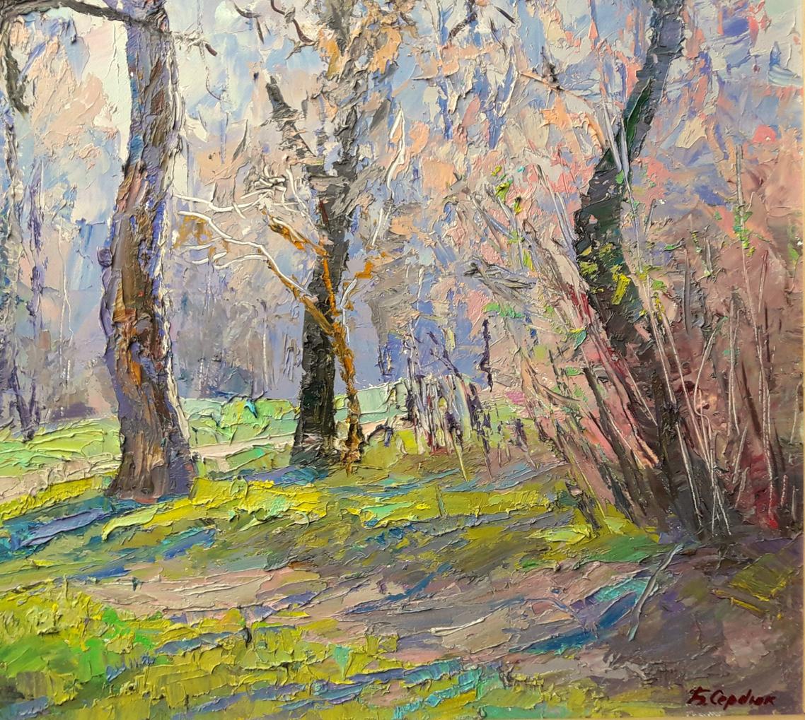 Oil painting Spring day Serdyuk Boris Petrovich №SERB 108