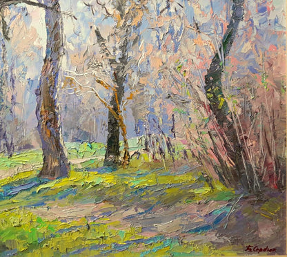 Oil painting Spring day Serdyuk Boris Petrovich №SERB 108