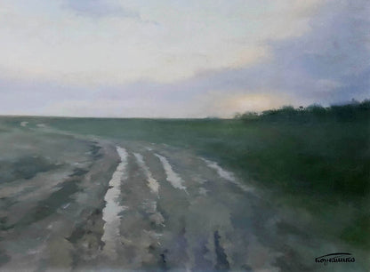 Oil painting After the rain Korkishko Vasily
