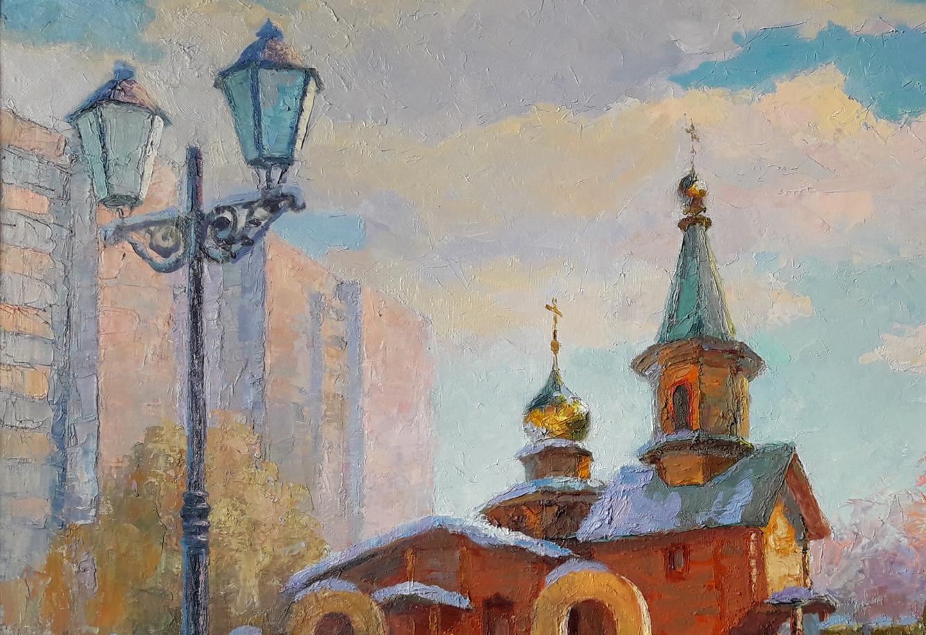 Oil painting Winter day Serdyuk Boris Petrovich №SERB 557