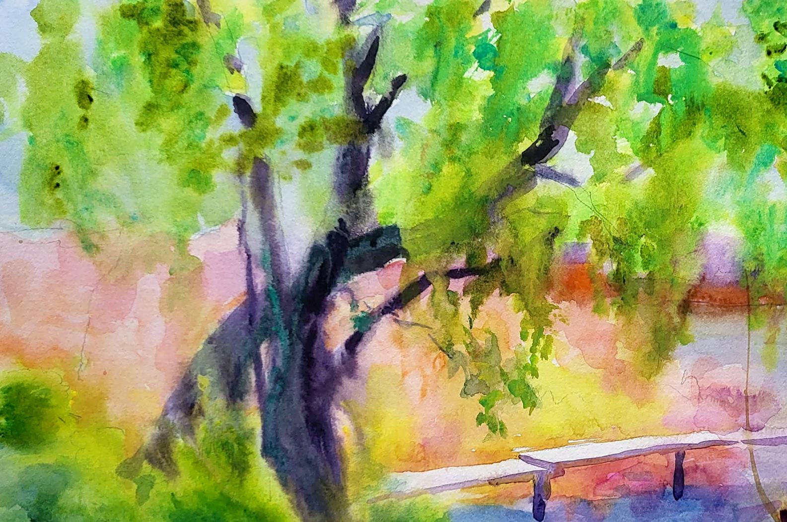 Watercolor painting