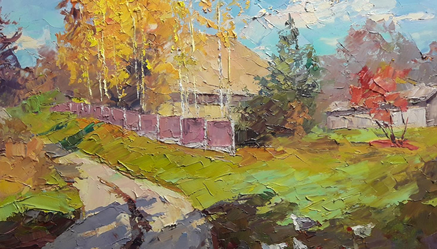 Oil painting Warm day Serdyuk Boris Petrovich №SERB 422