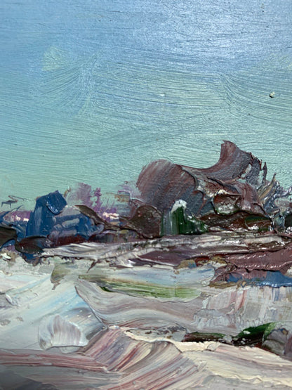 Oil painting Winterly Alexander Nikolaevich Cherednichenko