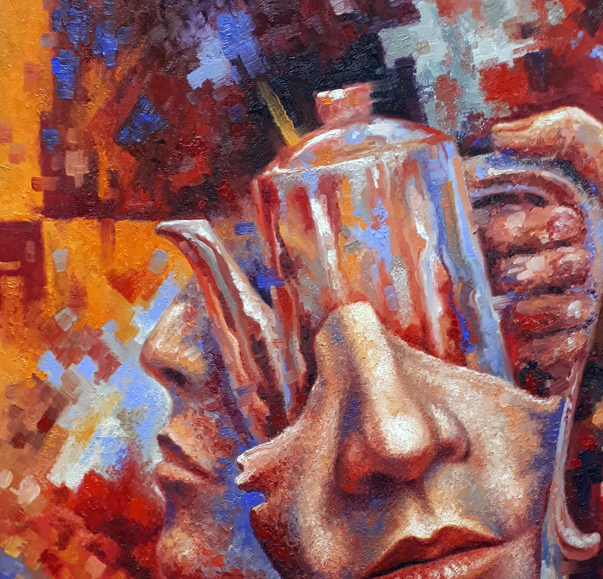 Abstract paintings Portraits 