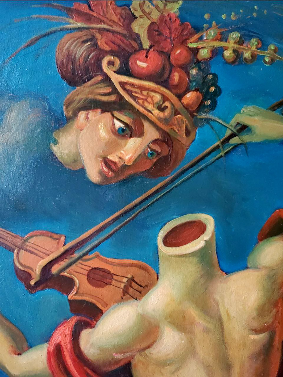 Oil painting Allegory of autumn Litvinov Daniil Olegovich