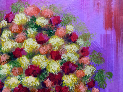 Oil painting Bouquet of flowers Zadorozhnya V. V.