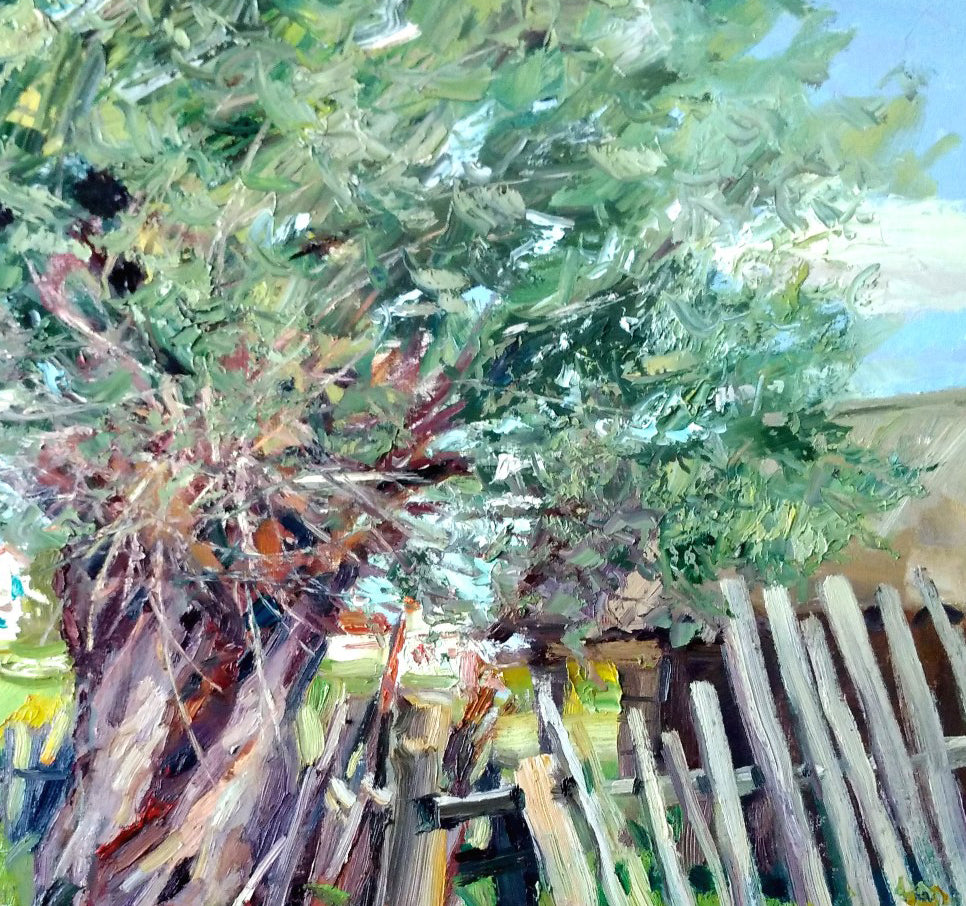 Oil painting Willow Alexander Nikolaevich Cherednichenko