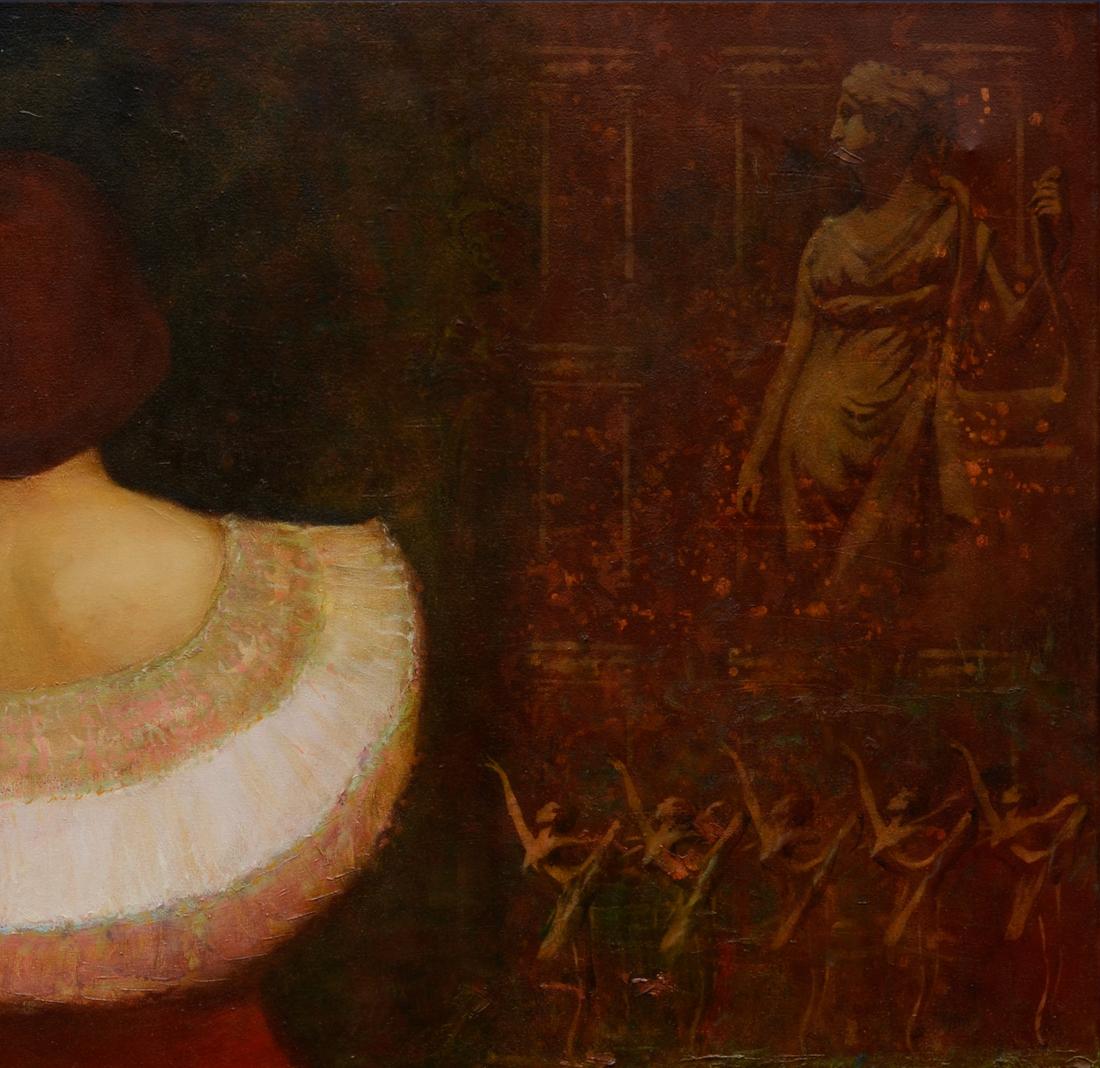 Oil painting Prima Oleg Kateryniuk