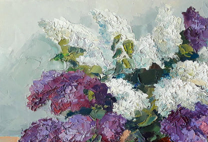 Oil painting Lilac Serdyuk Boris Petrovich №SERB 649
