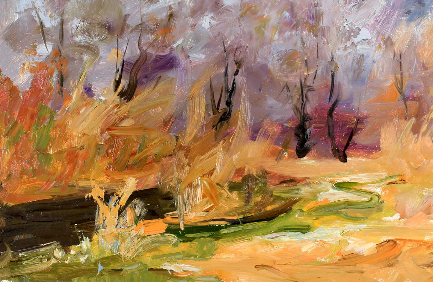 Oil painting Autumn Symphony / Serdyuk Boris Petrovich