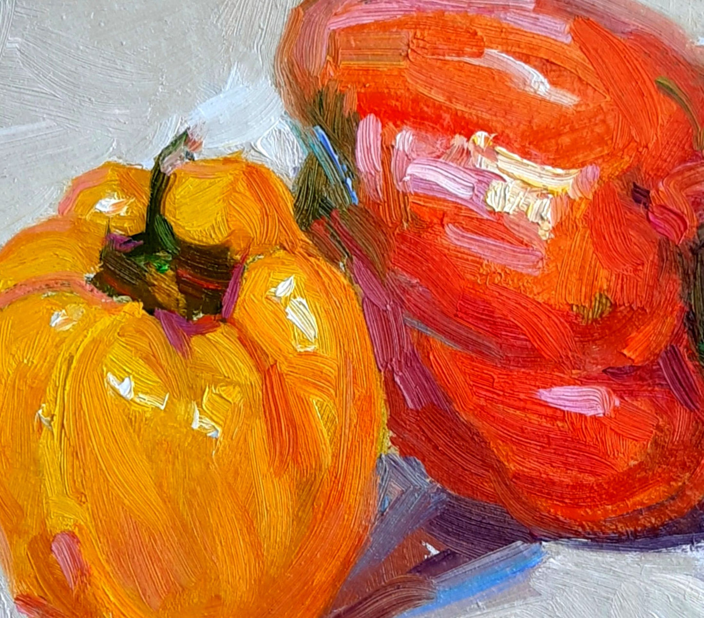 Oli painting Peppers Pereta Vyacheslav