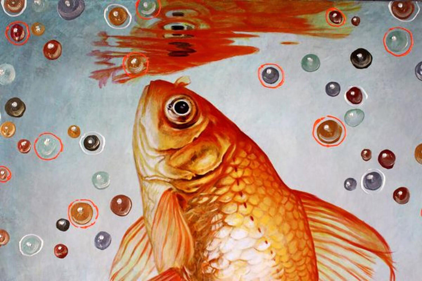 Oil painting Goldfish Goncharenko V. V.