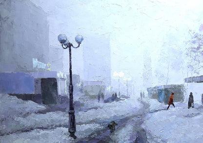 Oil painting Fog Serdyuk Boris Petrovich №SERB 343