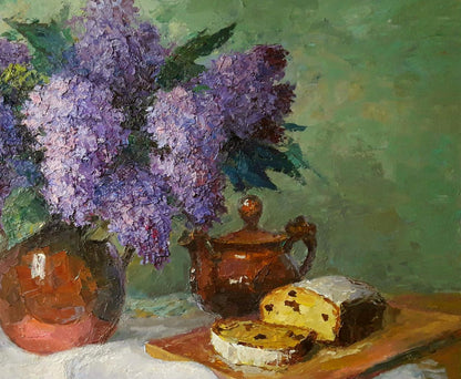 Oil painting Lilac Serdyuk Boris Petrovich №SERB 253