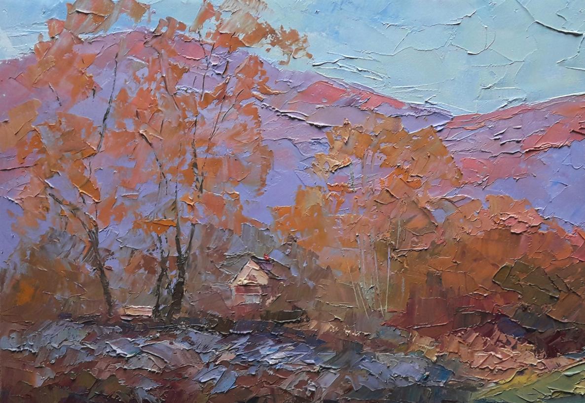 Oil painting Autumn colors Serdyuk Boris Petrovich №SERB 435