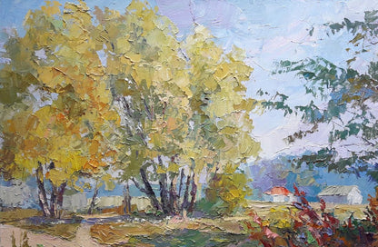 Oil painting Сrossroads Serdyuk Boris Petrovich