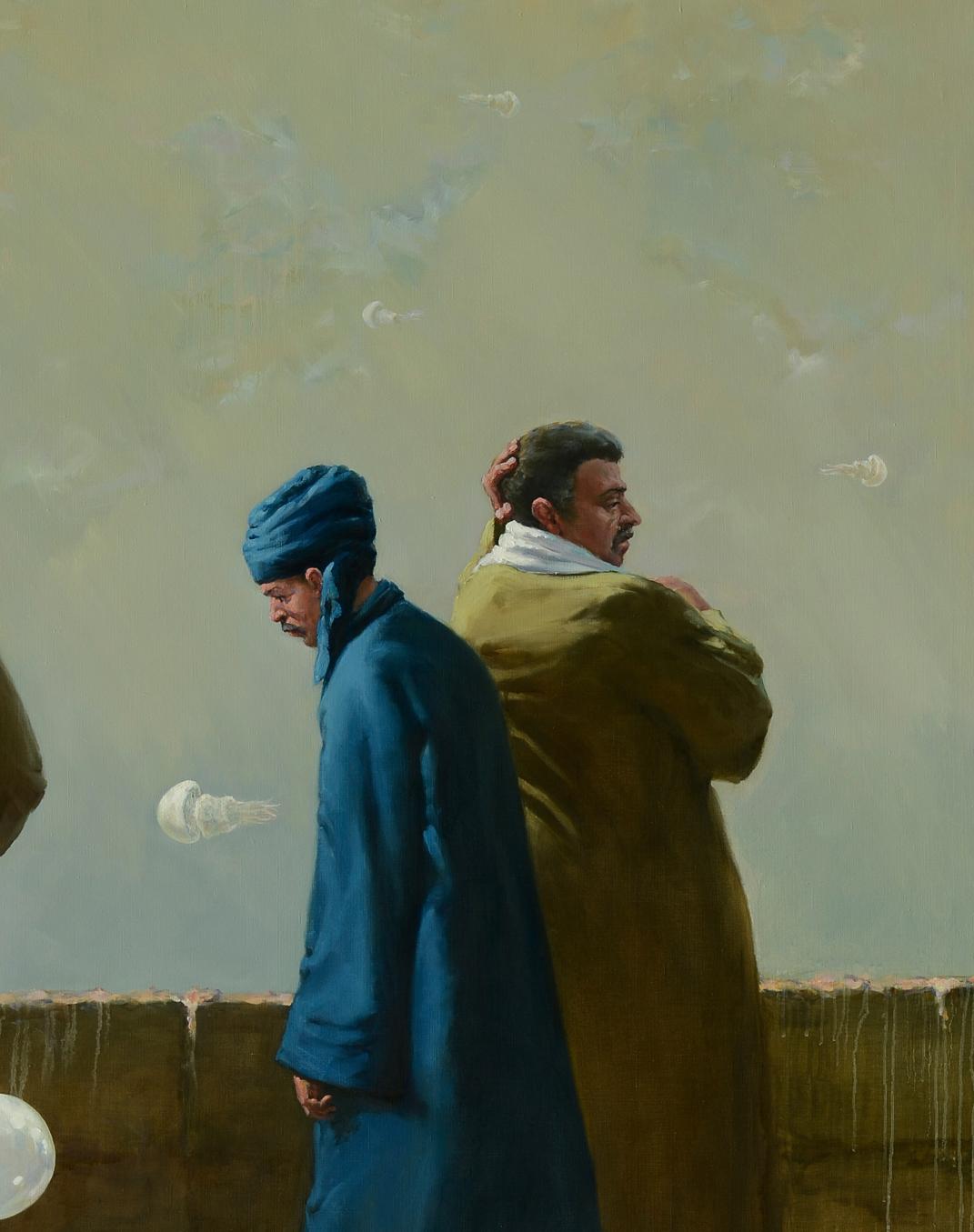 Oil painting Dust of Civilizations Oleg Kateryniuk