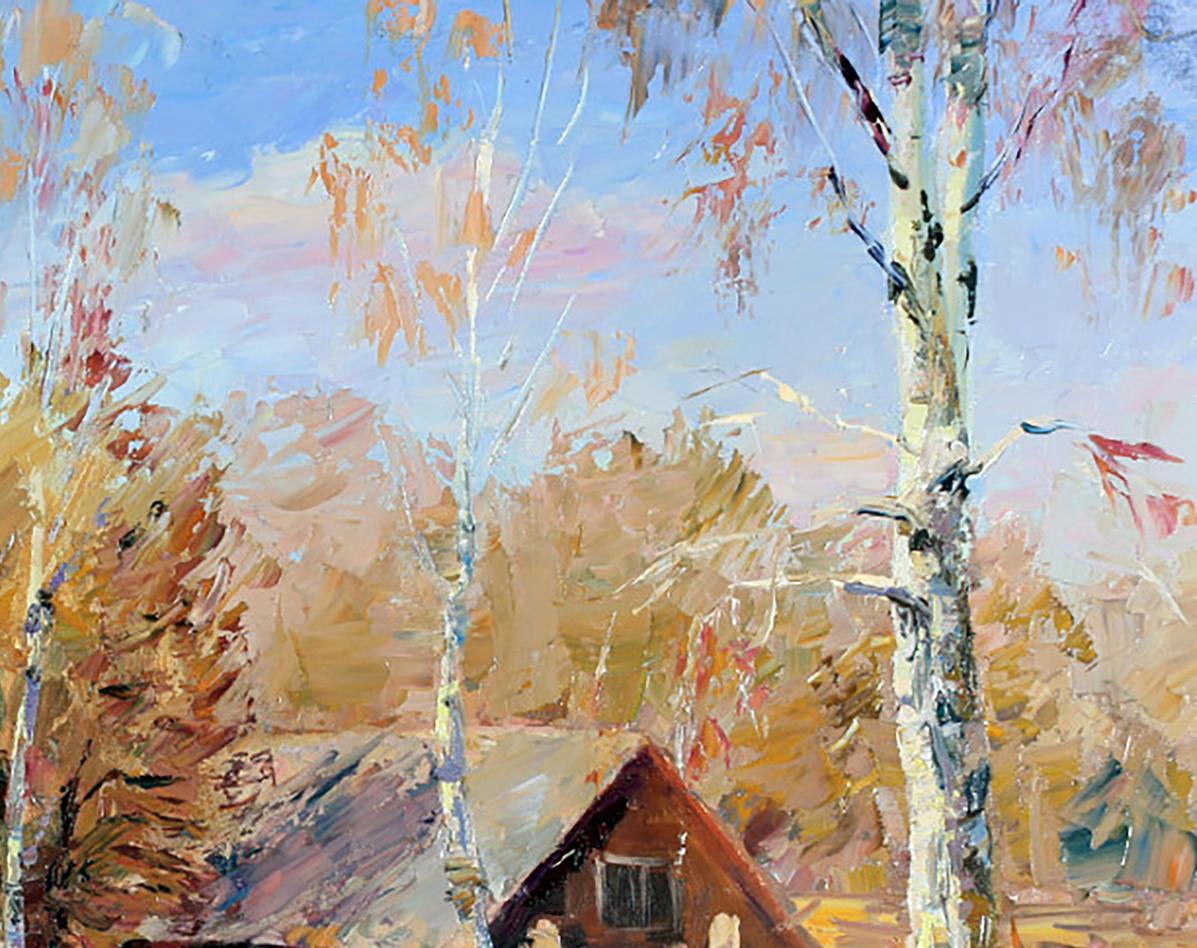 Oil painting Spring motif Serdyuk Boris Petrovich