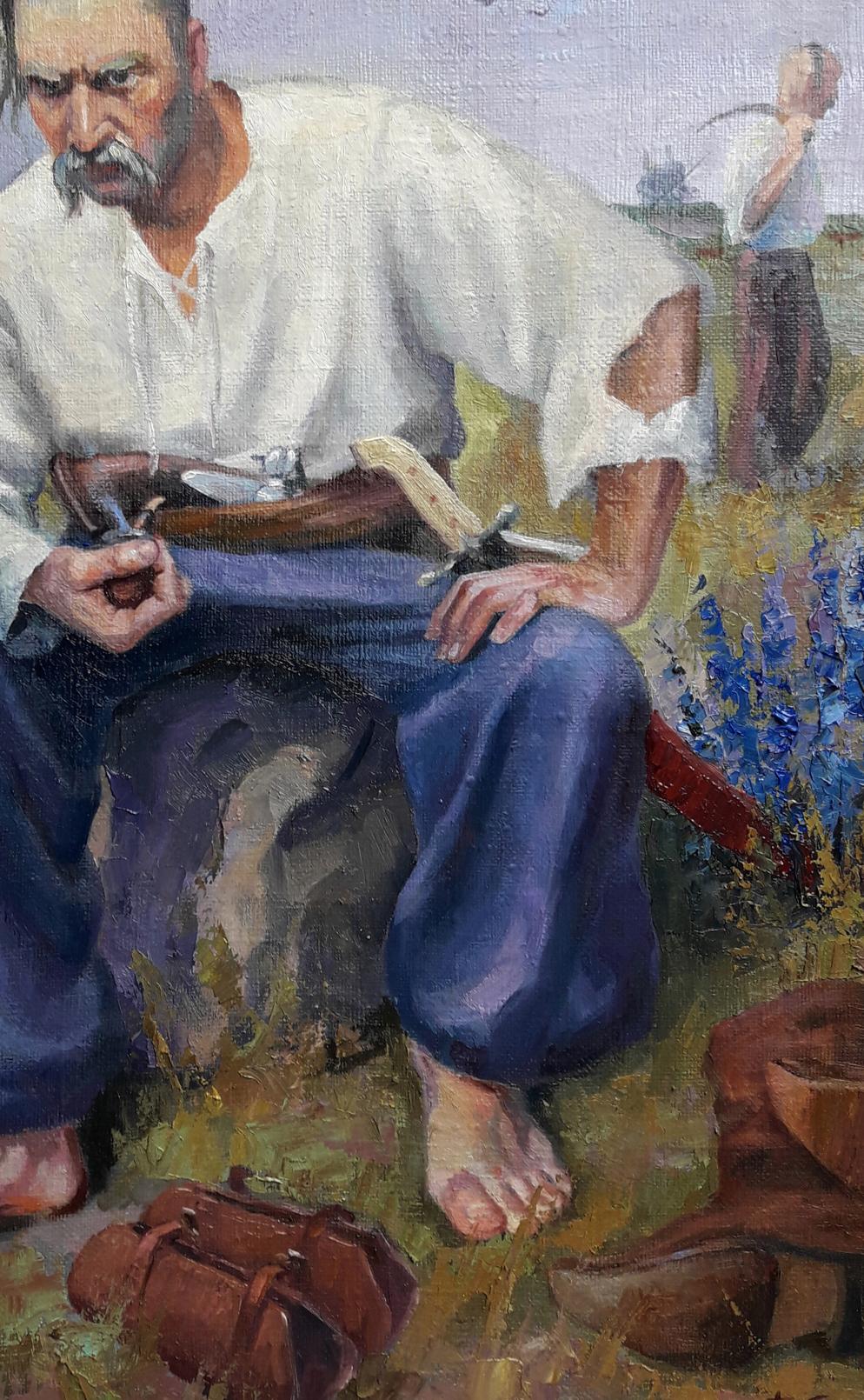 Oil painting Ivan Sirko Serdyuk Boris Petrovich