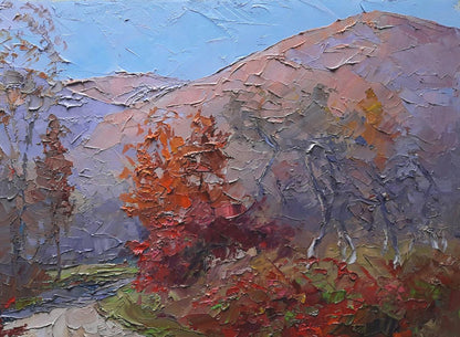 Oil painting Autumn is coming Serdyuk Boris Petrovich