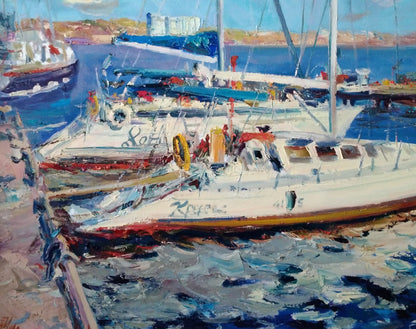 Yacht Club painting
