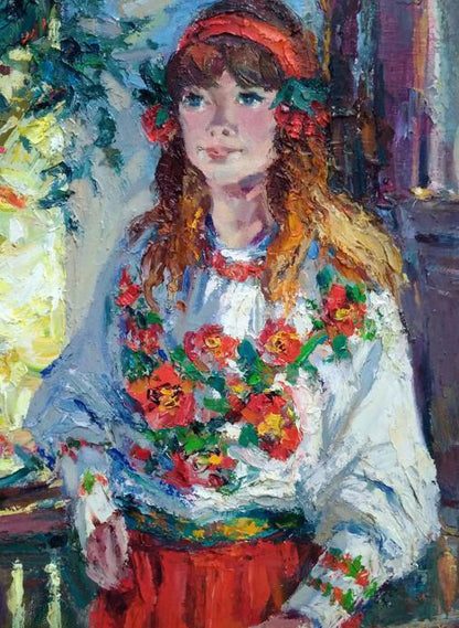 Oil painting Mom is a gift Alexander Nikolaevich Cherednichenko