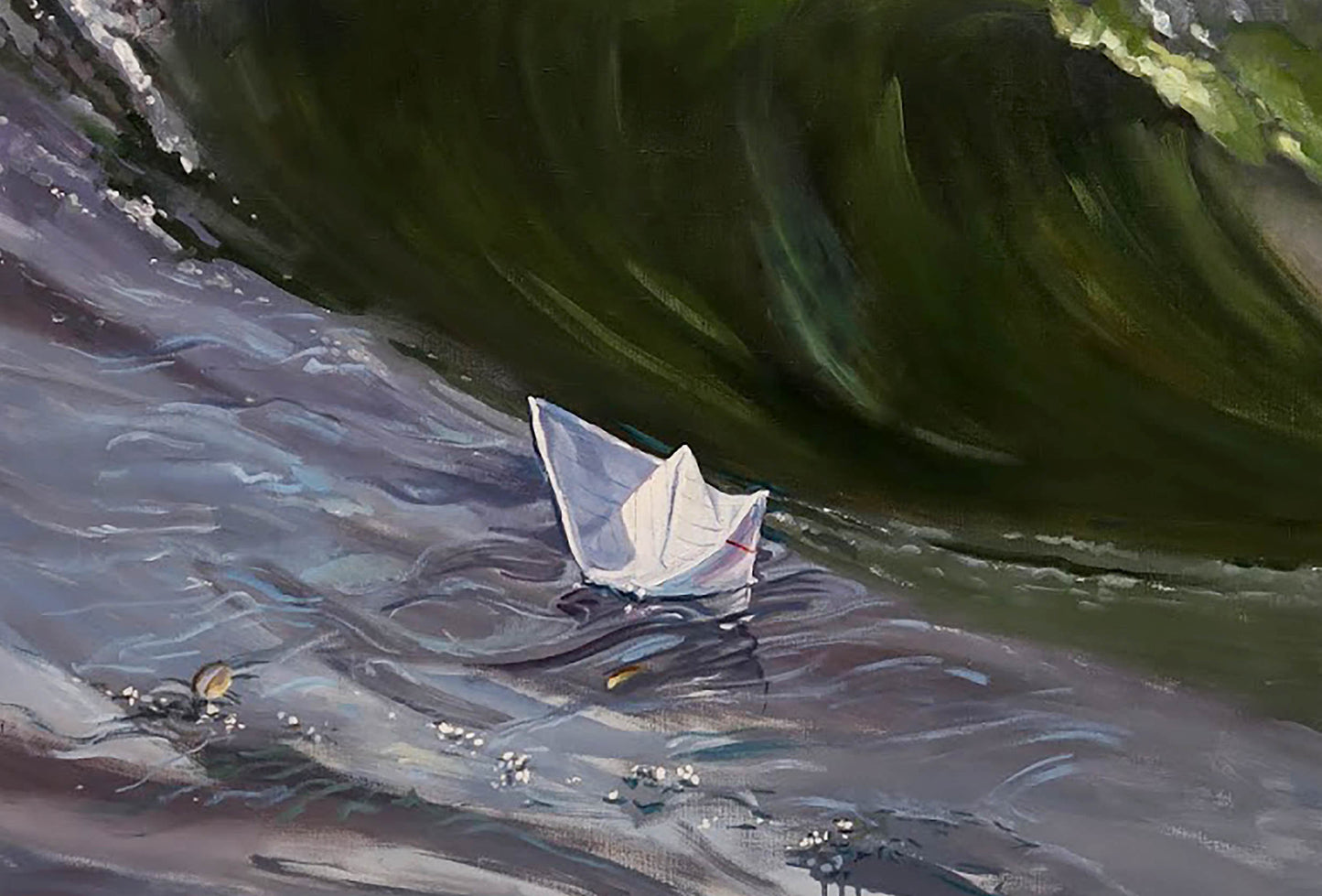 Oil painting Wave Varvarov Anatoly Viktorovich