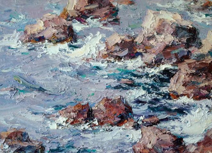Oil painting Sea Pebbles Alexander Nikolaevich Cherednichenko