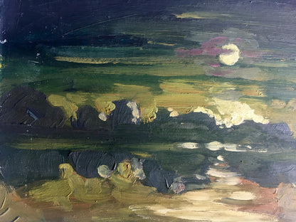 Oil painting Closer to the night Svetlana Gramm