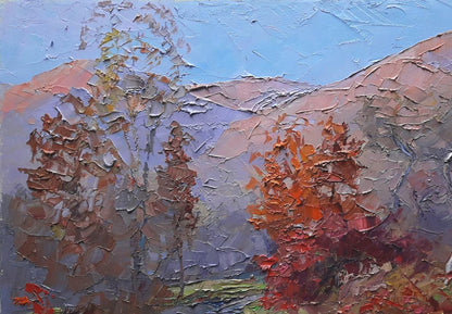 Oil painting Autumn is coming Serdyuk Boris Petrovich