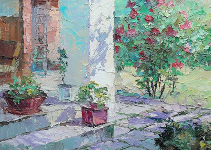 Oil painting Roses Serdyuk Boris Petrovic
