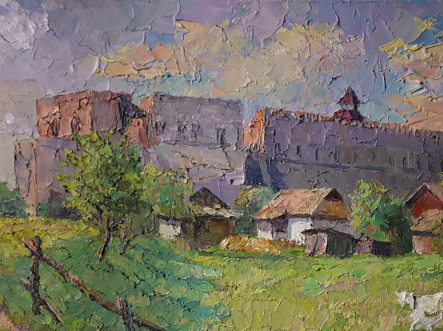 Oil painting Morning in Medzhibozh Serdyuk Boris Petrovich