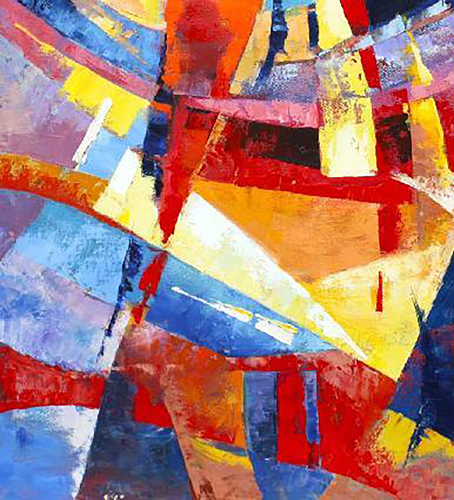 Oil painting In the warm rays Kirilenko Ivan