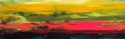 Acrylic painting Special sunset Melezhik Olga