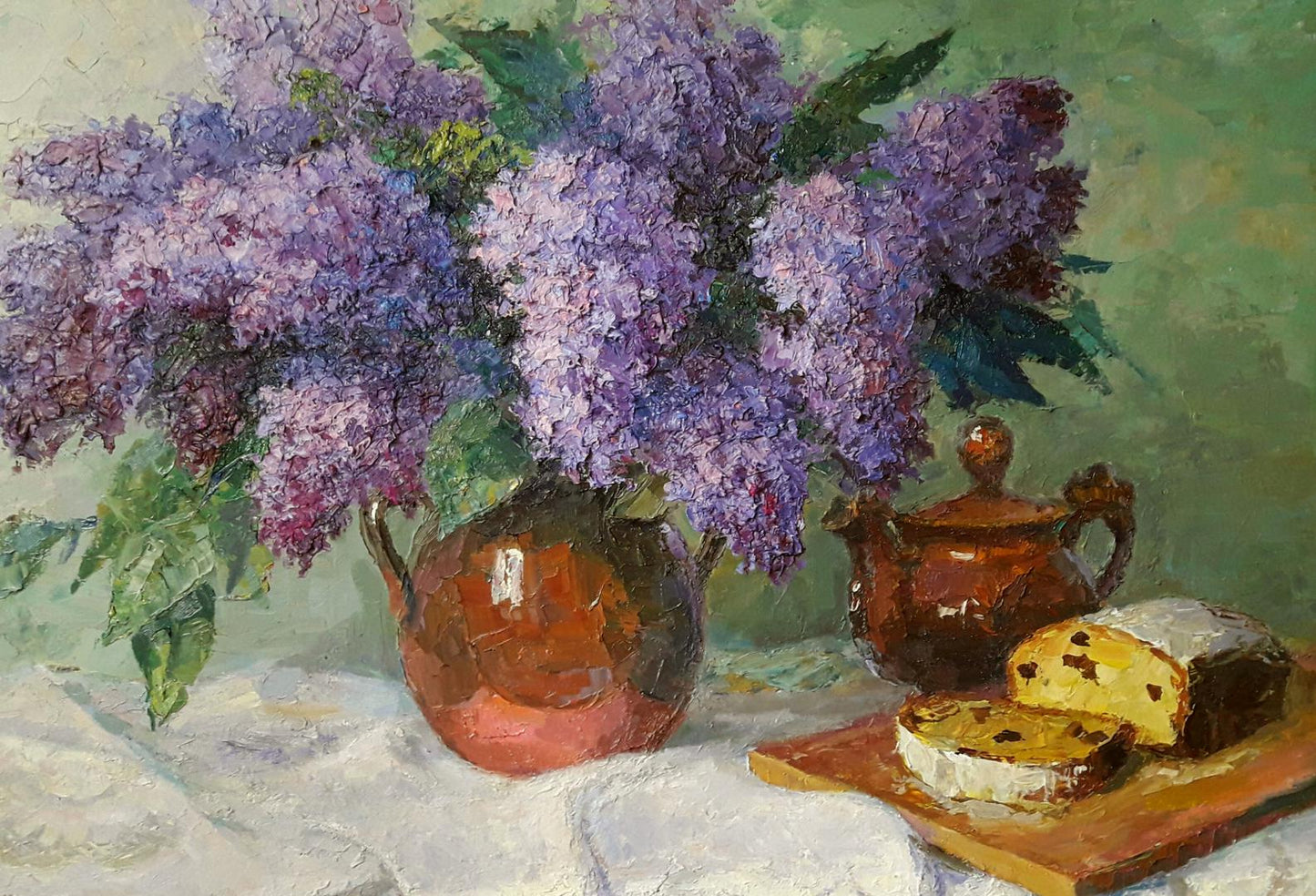 Oil painting Lilac Serdyuk Boris Petrovich №SERB 253