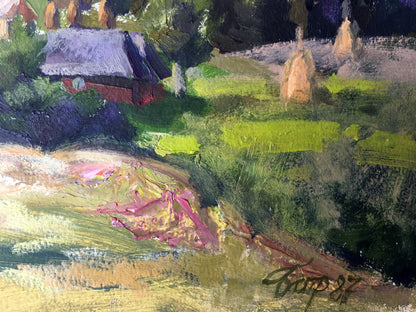 Oil painting High mountain Batrakov Vladimir Grigorievich