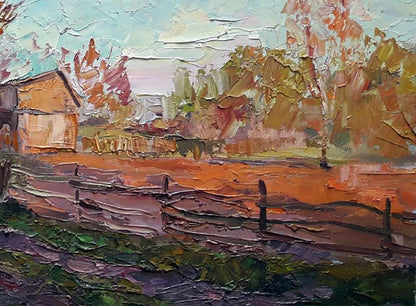 Oil painting Evening Serdyuk Boris Petrovich