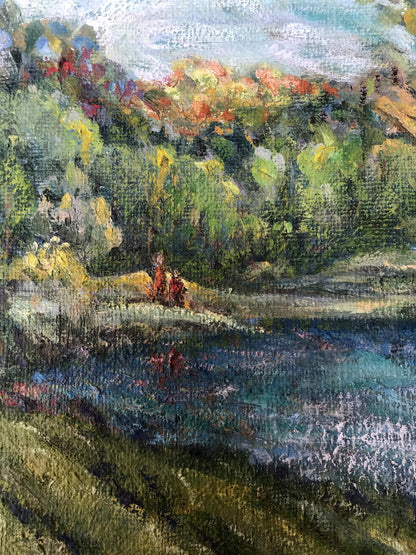river nature painting