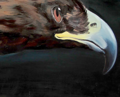 Igor Konovalov's interpretation of an "Eagle" in oil