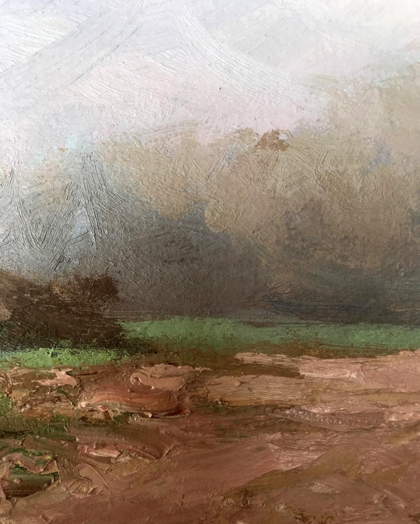 Oil painting To the rain Alexander Nikolaevich Cherednichenko