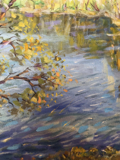 river painting